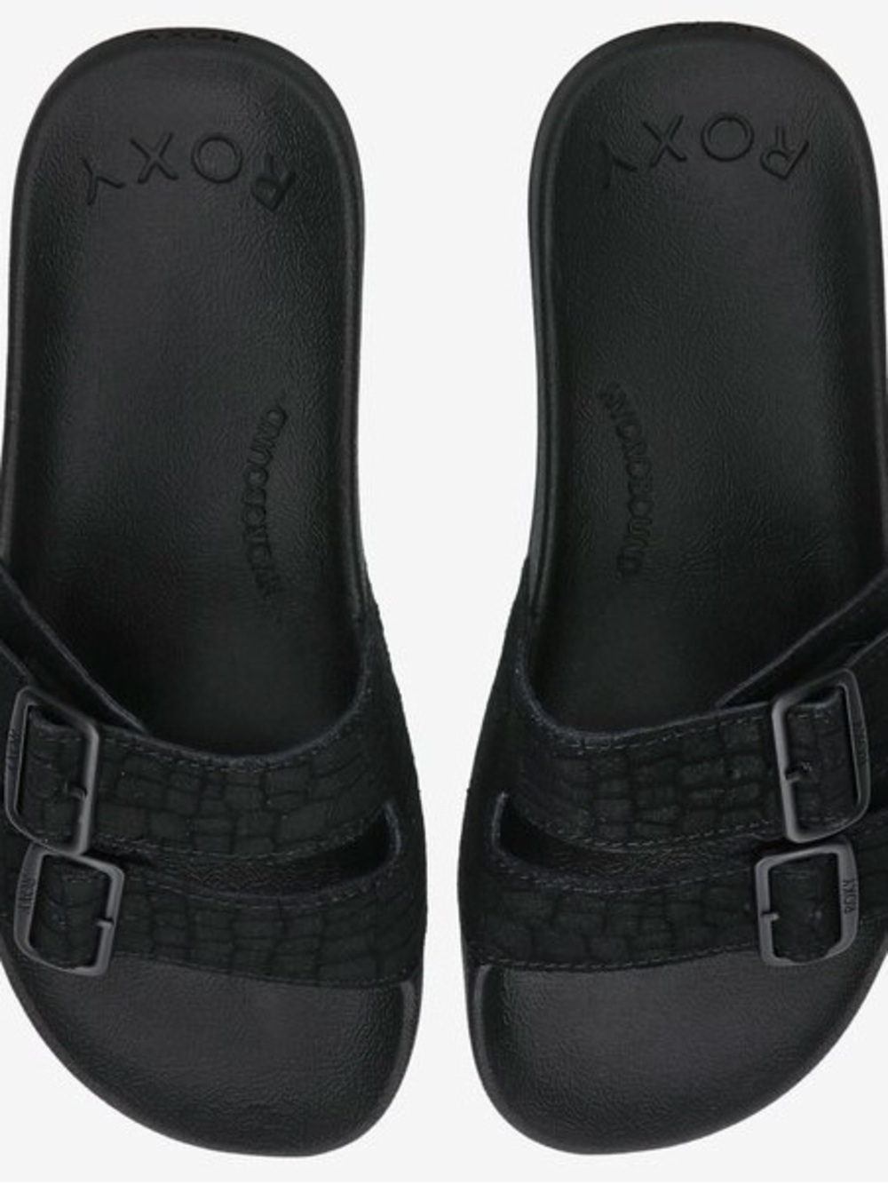 Roxy Women's Black Slides Sandals Size 10